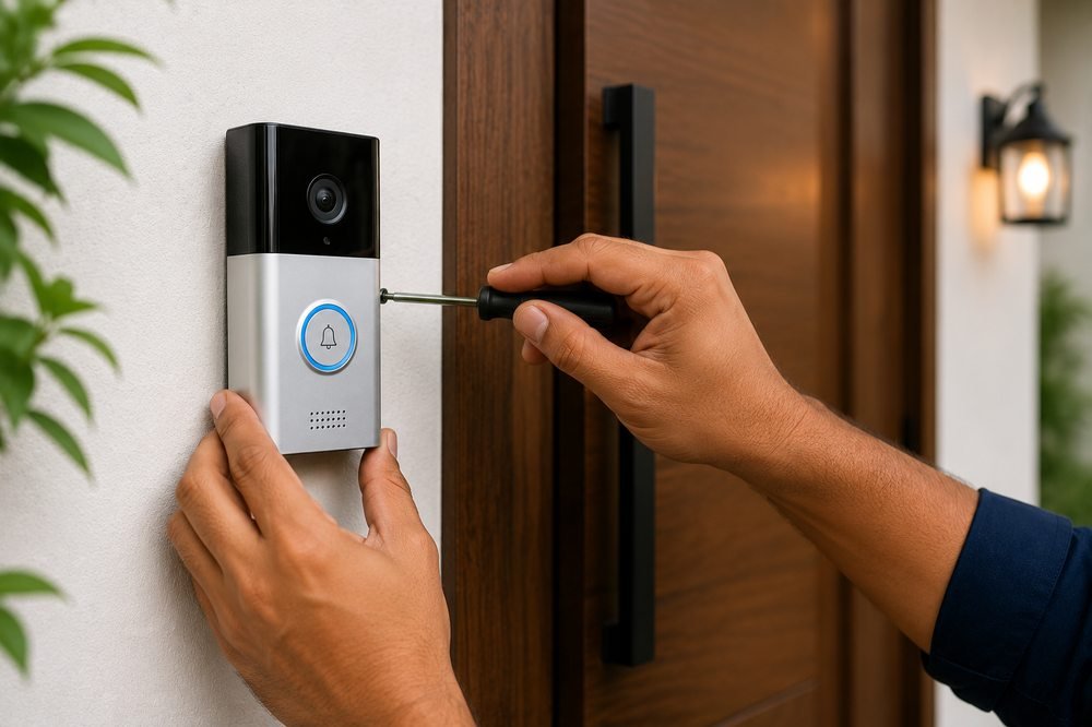 Doorbell installation