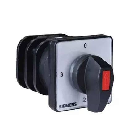 3-phase changeover switch installation