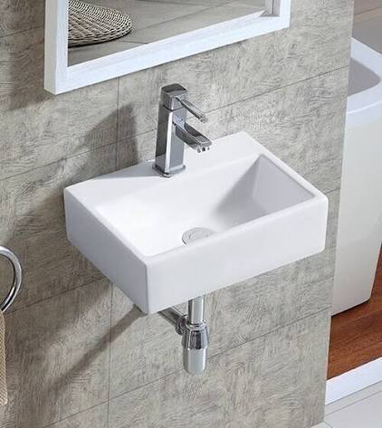 Wash basin installation